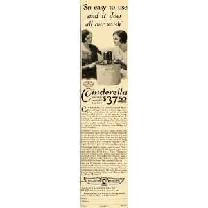 1931 Ad Black Decker Cinderella Washer Washing Machine   Original 