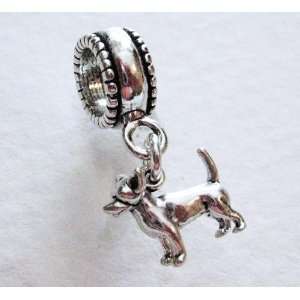    Sterling, Teeny Tiny Chihuahua Dog Charm Bead: Everything Else