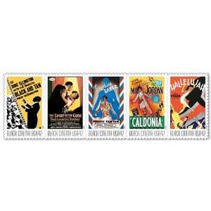  Vintage Black Cinema 20 x 42 Cent US Postage Stamps Scot 