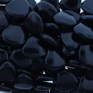 Blackstone  Puffy Heart Plain   15mm Diameter, No Grade   Sold by 12 