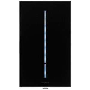   Vierti Blue LED 600 Watt Single Pole Black Dimmer: Home Improvement