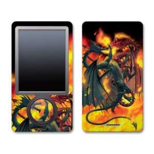 Dragon Wars Design Zune 30GB Skin Decal Protective Sticker