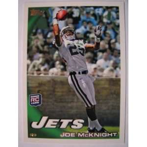  2010 Topps Joe McKnight Jets SP Leaping RC BV $20 Sports 