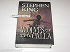 stephen king wolves of the calla dark tower v signed