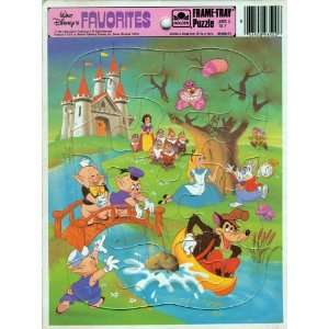  Walt Disneys Favorites Fairy Tale Frame Tray Puzzle 