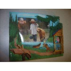    Rivers Edge, Family Cabin Fishing Picture Frame