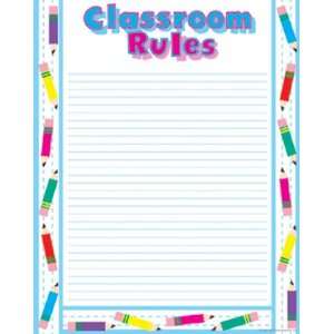  CHART CLASSROOM RULES 17 X 21 Toys & Games