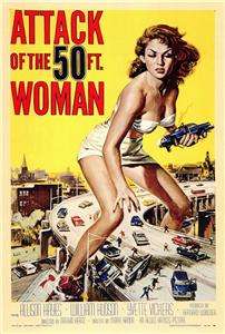 Attack of the 50 Foot Woman 27 x 40 Movie Poster, Hayes  