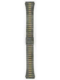 Kreisler 17mm Black Stainless Steel Metal Watch Band  