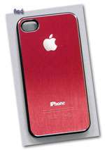 Super Thin Best Brushed Metal Hard Case Cover iPhone 4 4S ATT Verizon 