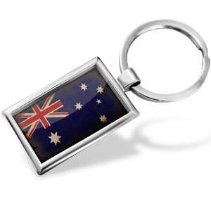 Keychain Australia Flag   Hand Made, Key chain ring 