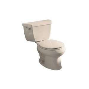   Round Front Toilet w/Left Hand Trip Lever K 3433 U 55 Innocent Blush