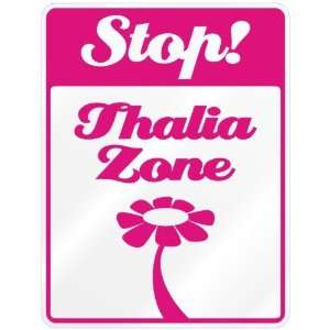    New  Stop  Thalia Zone  Parking Sign Name