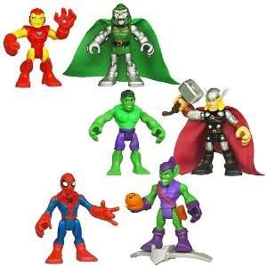  Marvel Super Hero Adventures Figure 2 Packs Wave 1 Toys & Games