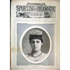  1892 Portrait Woman Crown Sport Drama Milford: Home 