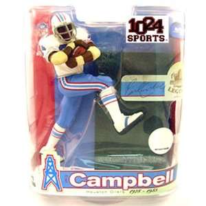  Earl Campbell Houston Oilers 1978 1985 White Jersey 