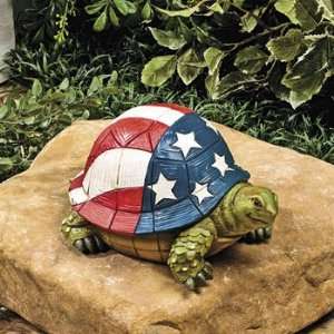  Turtle with Flag Shell   Party Decorations & Yard Decor 