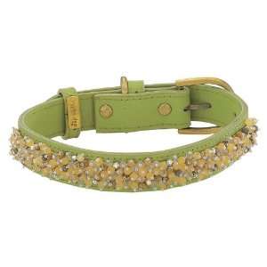  Dog Collars + Harnesses > Dosha Dog > Yellow Jade 