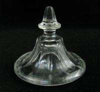 Vintage Cut Clear Crystal Glass Candy Dish Lid Only  