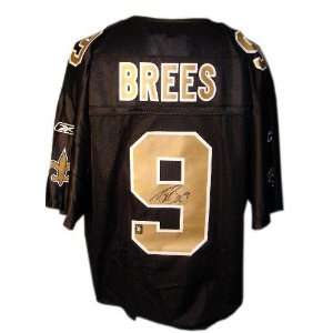  Drew Brees New Orleans Saints Autographed Black Reebok EQT Jersey 