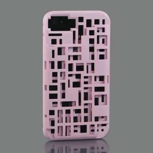  Pink / Hollow Out Design Plastic Protective Case Cover for 