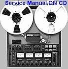 TEAC A 3440 REELTO REEL SERVICE MANUAL ON A CD FREE S/H