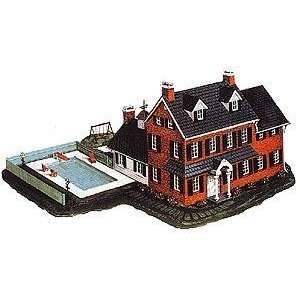    Model Power 1514 N Scale 2 Story Building Kit: Toys & Games