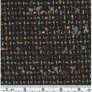  58 Wide Boucle Multi/Black Fabric By The Yard: Arts 