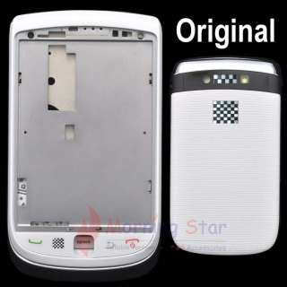 Original Full Housing Cover for BlackBerry Torch 9800     White