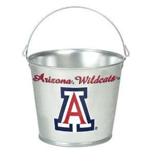 Arizona Wildcats Bucket: 5 Quart Galvanized Pail:  Sports 