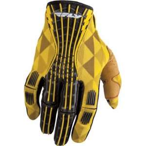  FLY RACING KINETIC MX OFFROAD GLOVES YELLOW 2XL 