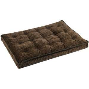 Bowsers Lux Crate Mattress   Chocolate Bones   Large (Quantity of 1)