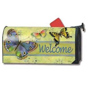  MailWraps Magnetic Mailbox Cover   Butterfly