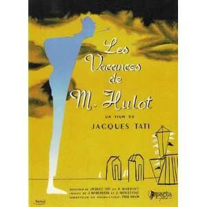  TATI: LES VACANCES DE M. HULOT   Movie Postcard: Home 