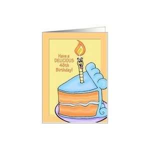  Tasty Cake Humorous 48th Birthday Card Card Toys & Games