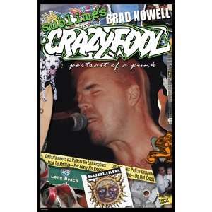  Sublime Crazy Fool Bradley Nowell Reggae Music Poster 22 x 