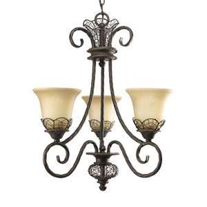  Progress Lighting P4484 84 Braiden 3 Light Chandelier 