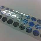 1000 SMALL TAMPER EVIDENT SECURITY HOLOGRAM LABELS STICKERS
