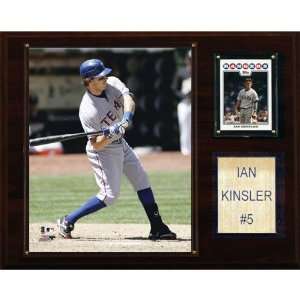  MLB Ian Kinsler Texas Rangers Player Plaque