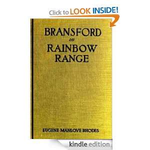 Bransford of Rainbow Range: Eugene Manlove Rhodes:  Kindle 