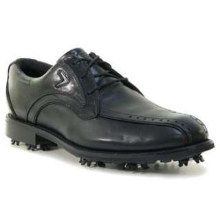 Callaway Mens FT Chev Blucher Golf Shoes M622 01 Black/Black Wide 