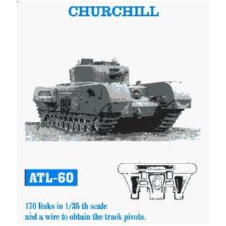  Churchill Tank Track Link Set (170 Links) 1 35 Fruilmodel 