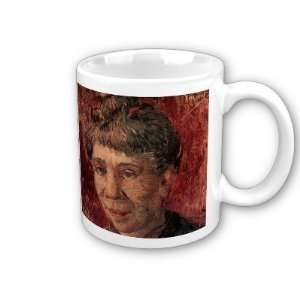  Portrait of Madame Tanguy by Vincent Van Gogh Coffee Cup 