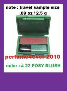 CLINIQUE SHEER POWDER BLUSHER BLUSH # 22 POSY BLUSH NEW  