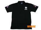 BMW SAUBER F1 Racing Cotton Polo Shirt Black M #PW2