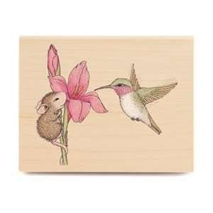  Bird Watching Wood Mounted Rubber Stamp: Office Products