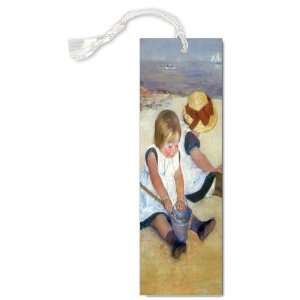   Fine Art Mary Cassatt Children on the Beach Bookmark: Home & Kitchen