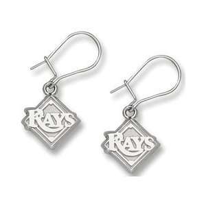  Tampa Bay Rays Sterling Silver Dangle Earrings: Sports 