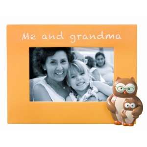   : Me And GRANDMA Resin Frame 4 X 6 Owls By Wild Thing: Home & Kitchen