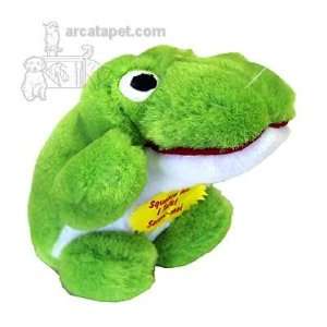  Talking Soft Dog Toy Croaking Frog: Pet Supplies